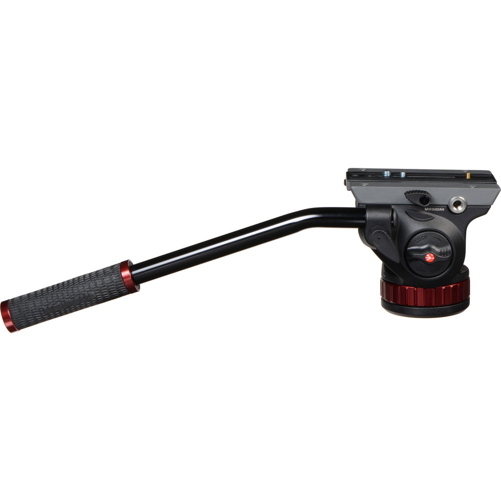 Manfrotto MVH502AH Pro Video Head Flat Base Tripod
