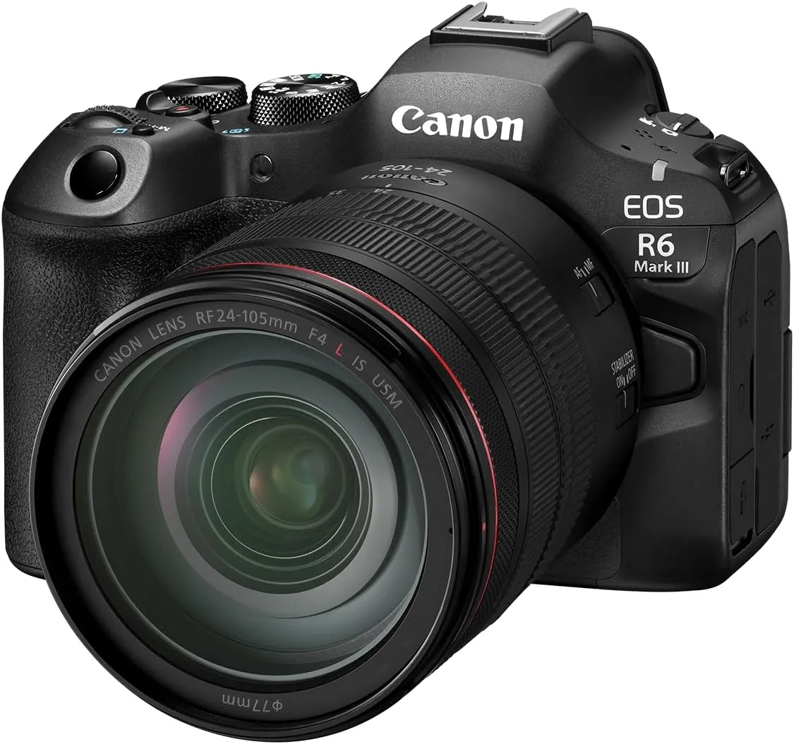 Canon EOS R6 Mark III RF 24-105mm f/4L IS USM Lens Kit