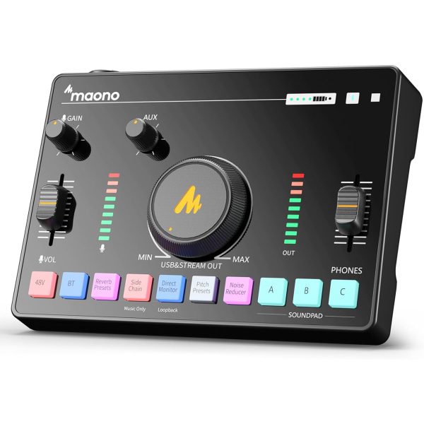 MAONO C2 NEO BLACK AUDIO MIXER / SOUND CARD