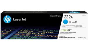 HP 222A Cyan Original LaserJet Toner Cartridge - W2221A