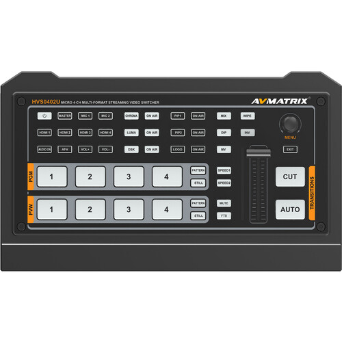 AVMATRIX HVS0403U Micro 4-Channel SDI & HDMI Video Switcher