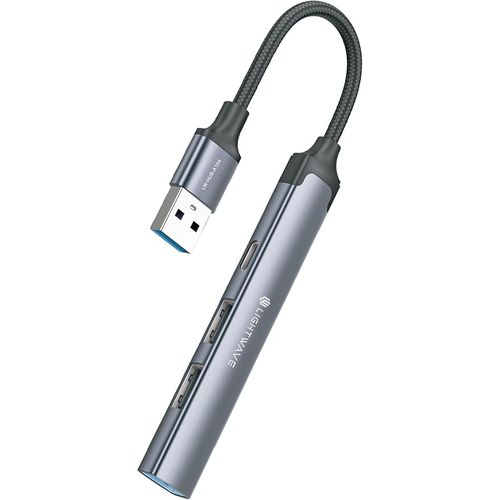 Light Wave  4-in-1 -USB-C Hub Adapter /Type-C -LW-HUB-C304