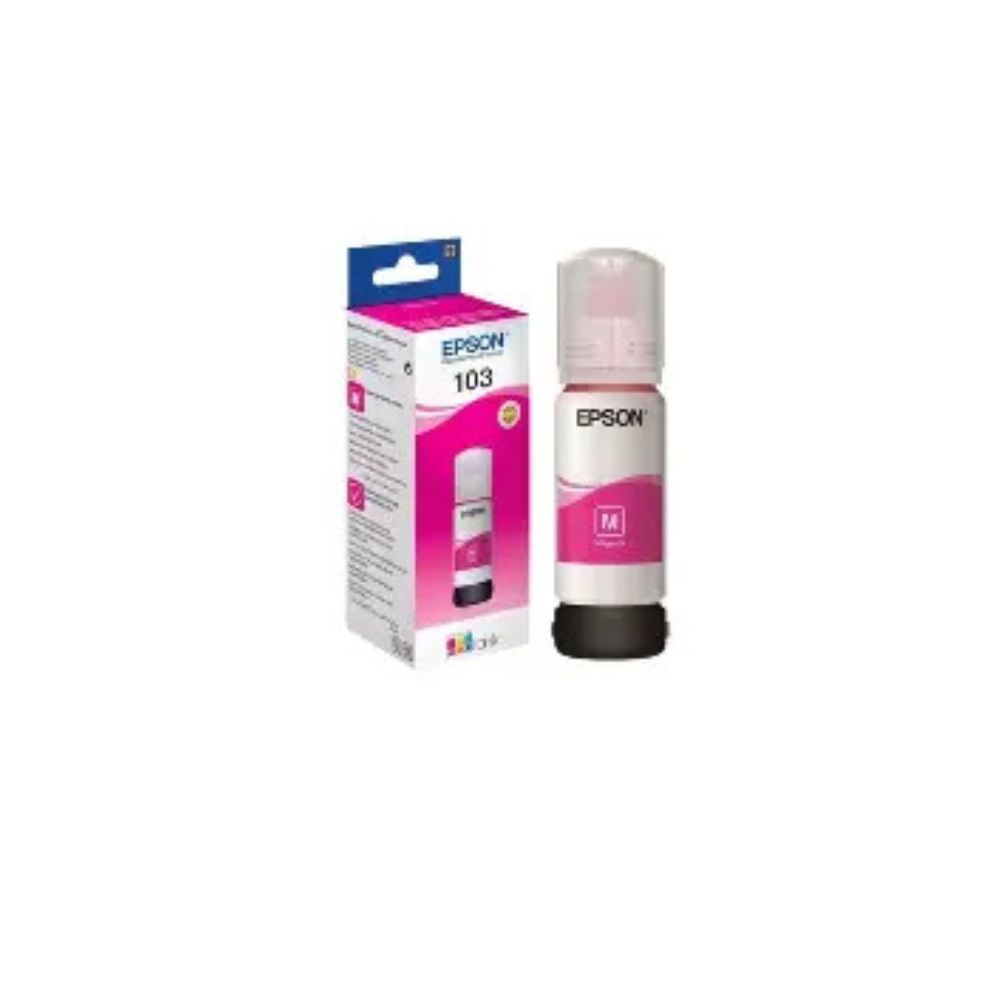 EPSON  103 Magenta for L1110, L3110, L3111, L3116, L3150, L3151, L3156, L3160, L5190 – 65ml  - C13T00S34A