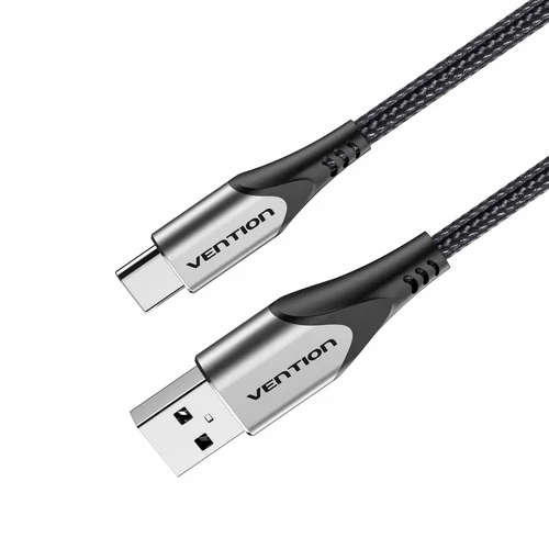 Ven CODHF Cotton Braided USB 2.0 A Male to C Male 3A Cable 1M VEN CODHF