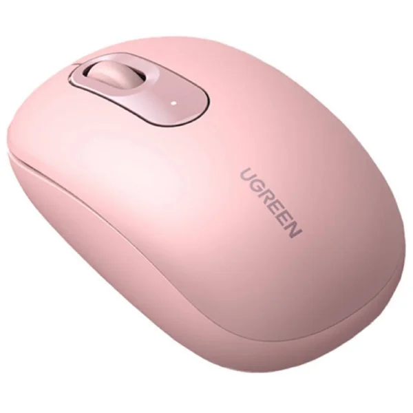 UGREEN 2.4G Wireless Mouse Pink - MU105 UG-90686