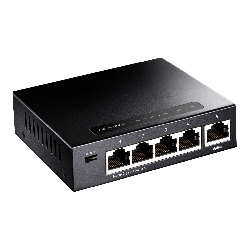 CUDY 5-PORT Gigabit metal switch 8 x 10/100/1000Mbps RJ45 ports CUDY GS105
