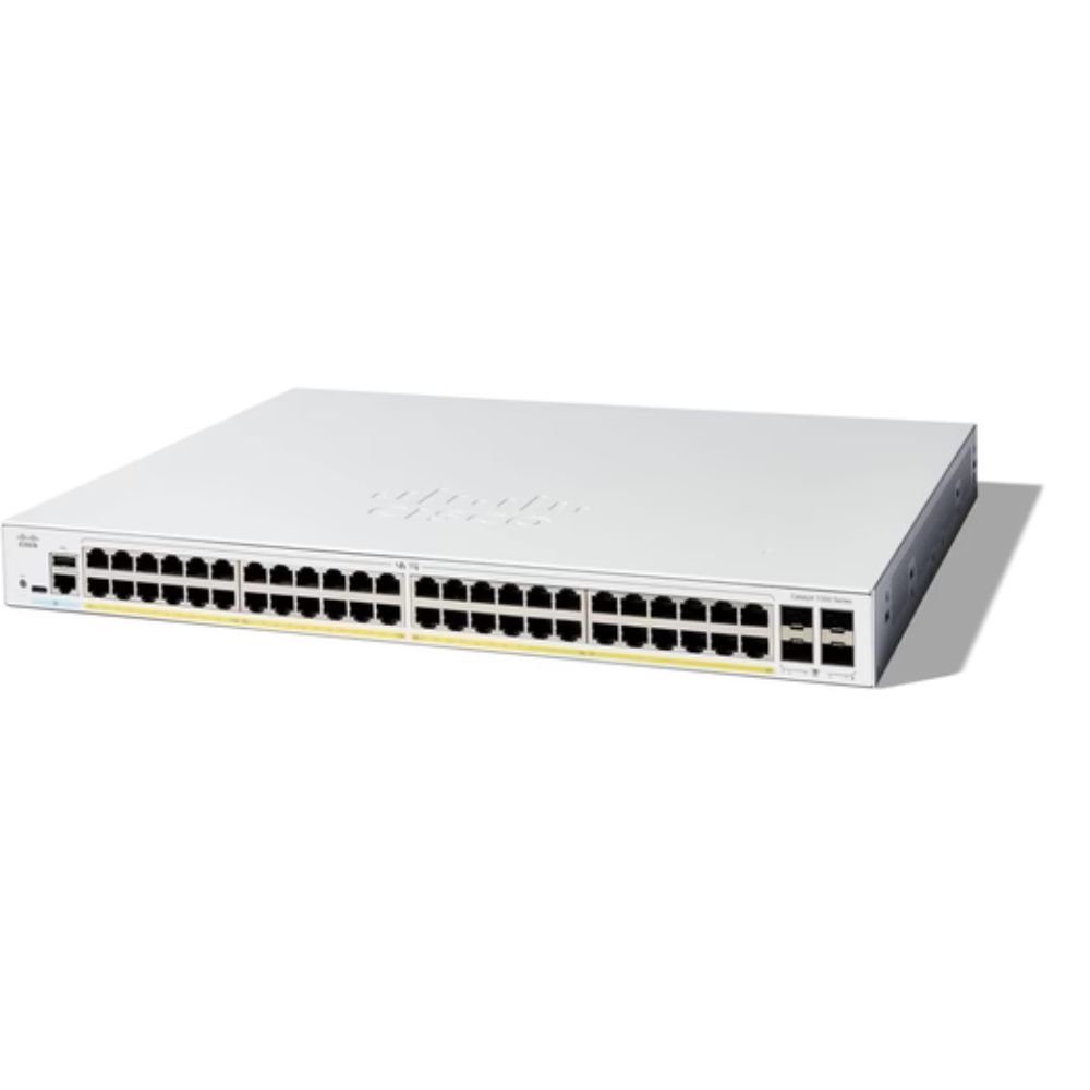 Cisco Catalyst C1300-48P-4G Managed 48-Port PoE Gigabit Switch