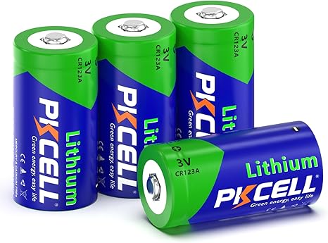 PKCELL CR123 Battery