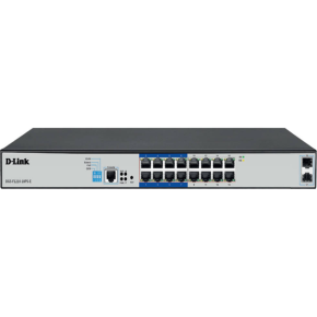 D-Link DGS-F1210-18PS-E 16-Port Gigabit 250m PoE+ Smart Switch