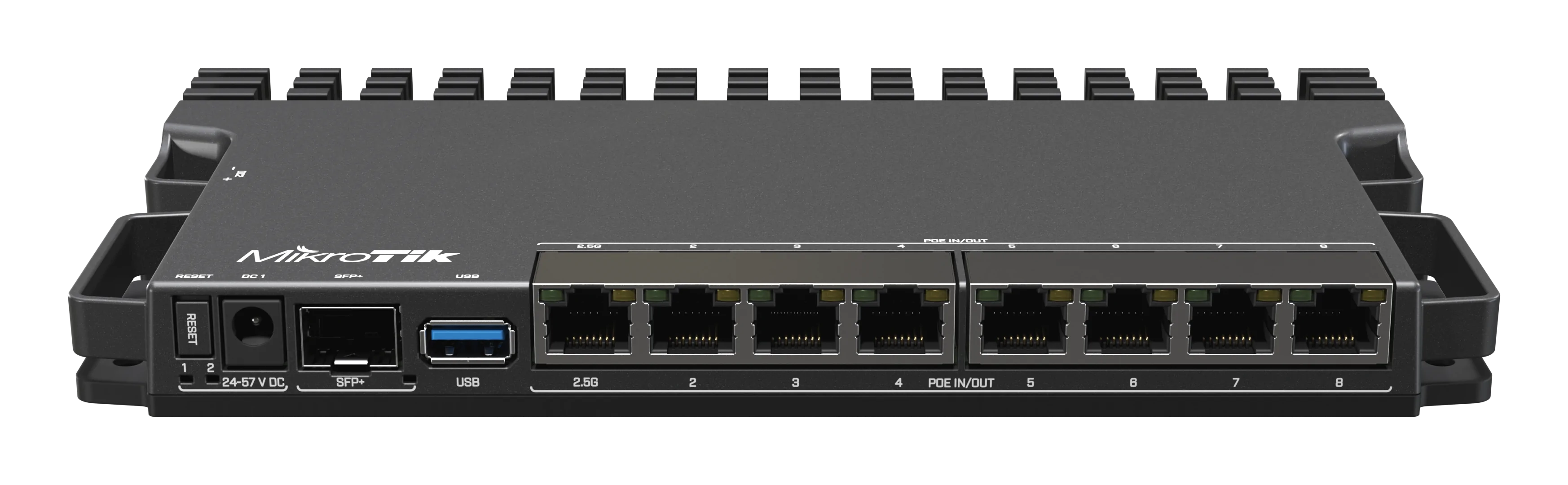MikroTik RB5009UG+S+IN Wired Router 2.5 Gigabit Ethernet Black