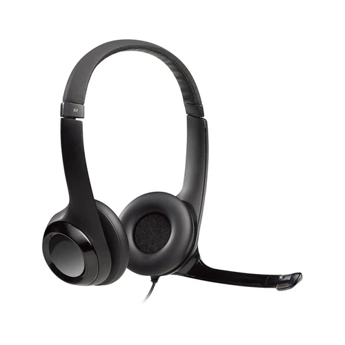 Logitech H390 USB-A Headset - Black - 981-000406