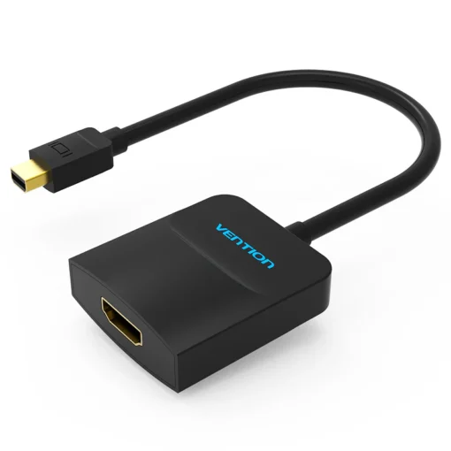 Vention Mini DisplayPort  to HDMI Converter 0.15M Black VEN HBCBB