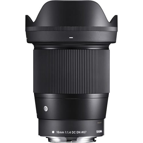 Sigma 16mm f/1.4 DC DN Contemporary Lens for Canon EF-M-SONY/MFT/CANON M MOUNT/L