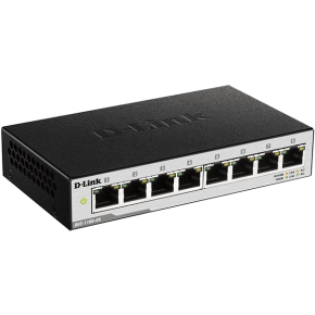 D-Link DGS-1100-08P 8-Port Gigabit PoE Smart Switch