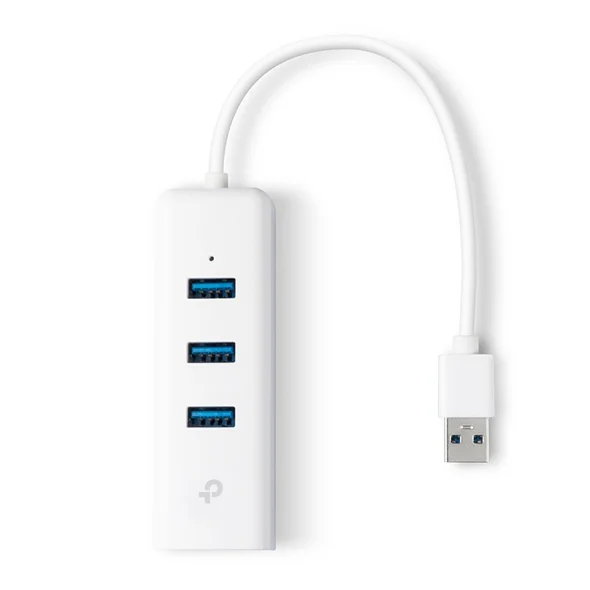 TP-Link USB 3.0 to 3-Port Hub & Gigabit Ethernet Adapter 2 in 1 USB Adapter
