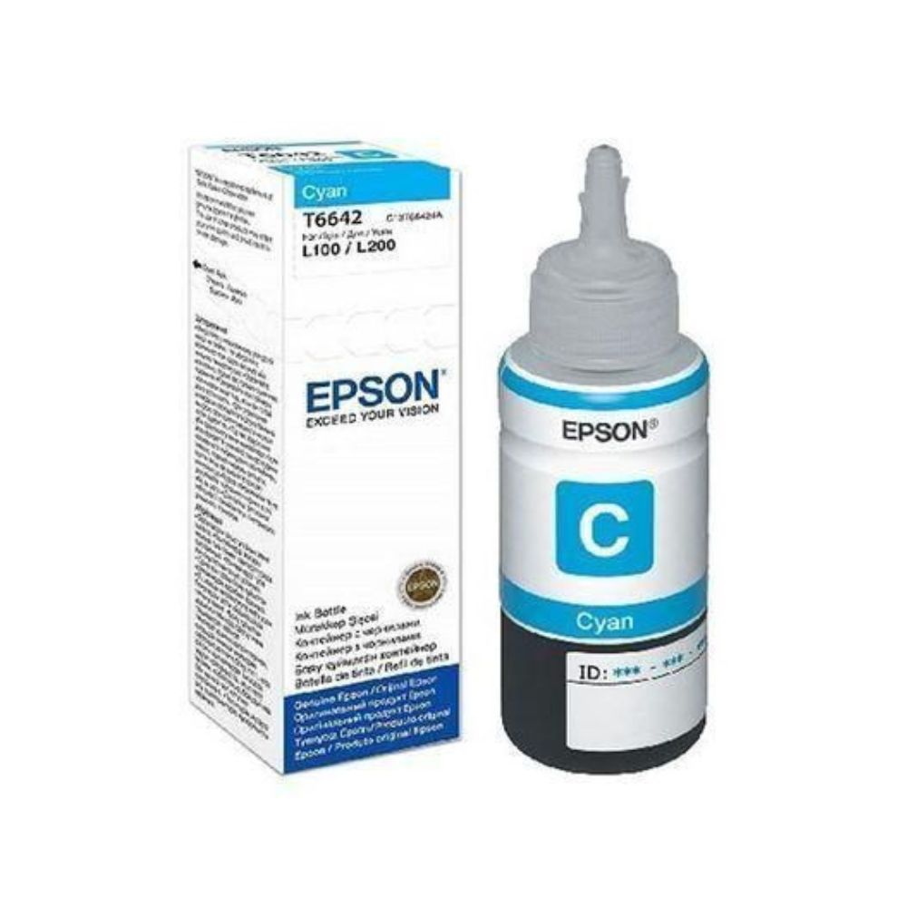 Epson EcoTank T6642 Cyan Ink Bottle 70ml - C13T66424A