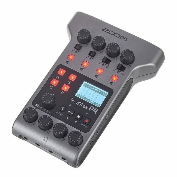 ZOOM PODTRAK P4 PORTABLE PODCAST RECORDER