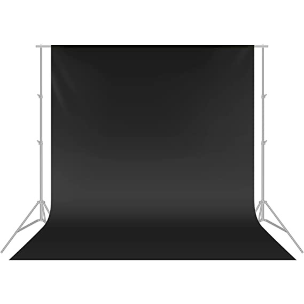 VISICO PAPER BACKDROP 1.35*10M BLACK