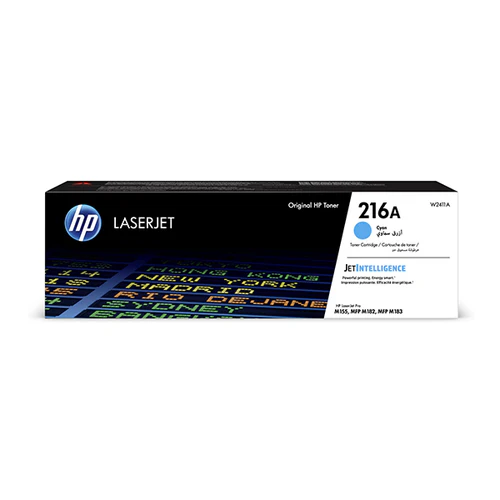 HP 216A Cyan Original LaserJet Toner Cartridge - W2411A
