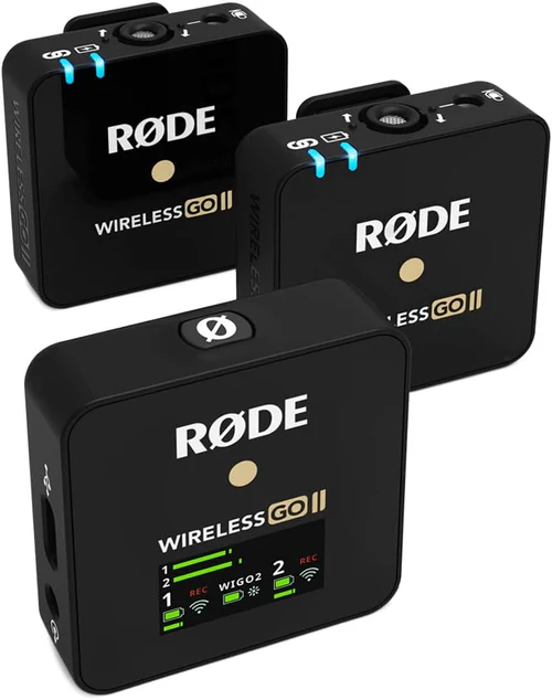 RODE WIRELESS GO II MIC DUAL MIC  MICROPHONE