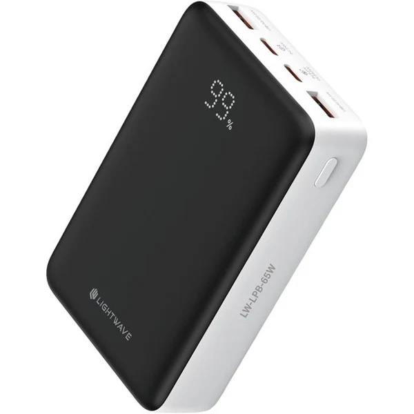 Lightwave 20000 Mah Laptop Power Bank-USB C1 LW-LPB-65W