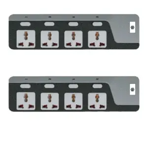 Lightwave Extension Socket- 3 Metres 4WAY 2500w LW EXT 754