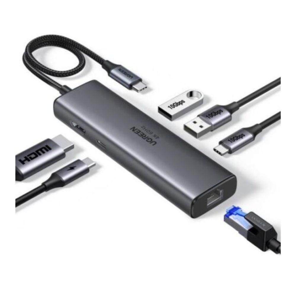 UGREEN CM512 6 -In -1 Docking Station 100W PD Converter 15598