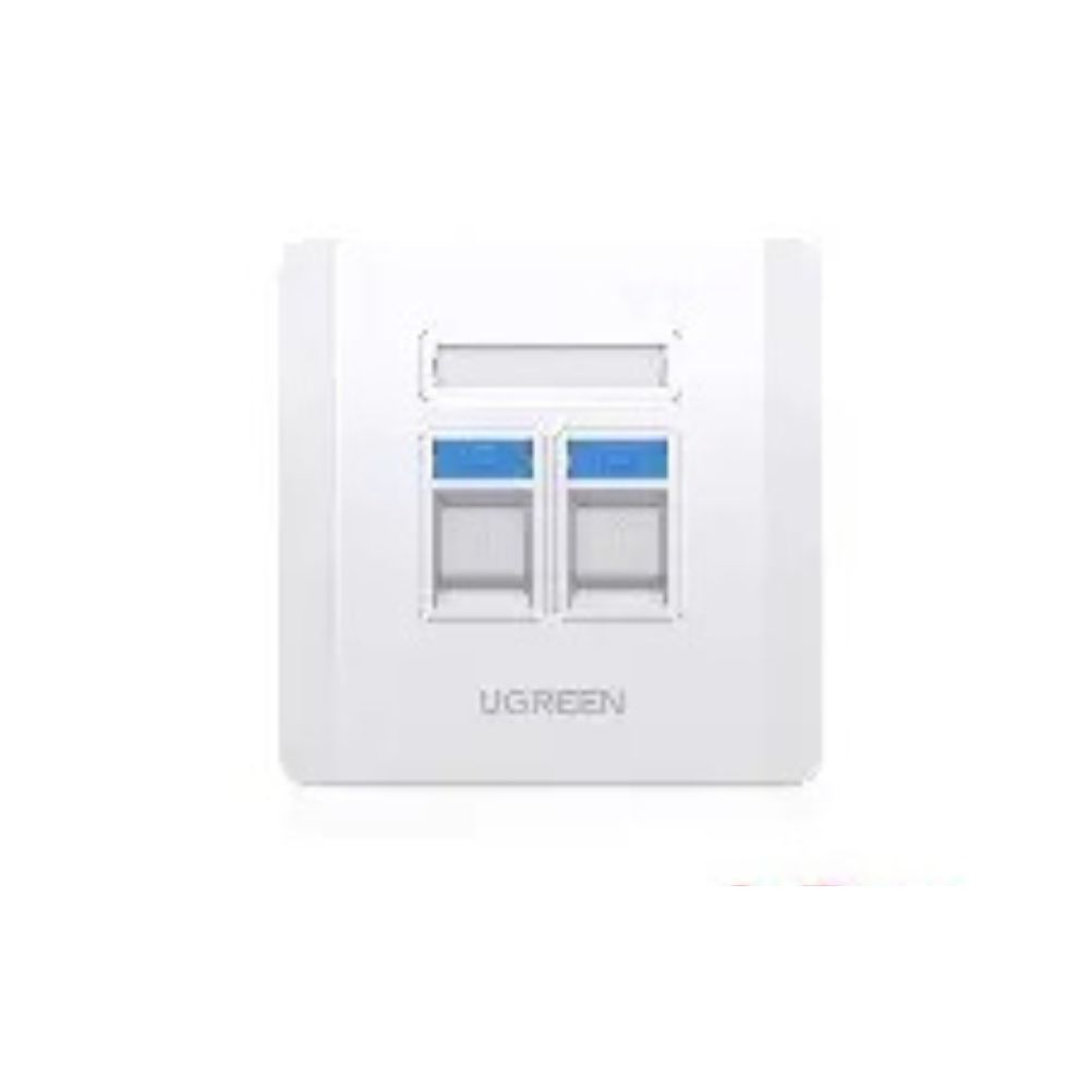 UGREEN Single-Port Wall Plate White - NW144 UG-80180