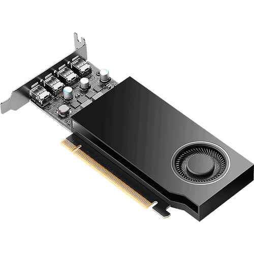 PNY RTX A400 4GB GDDR6 Graphics Card, Display Outputs: 250W