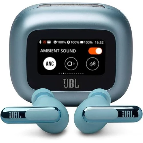 JBL LIVE Beam 3 True Wireless Earbuds with Noise Cancelling Blue - JBLLIVEBEAM3BLU