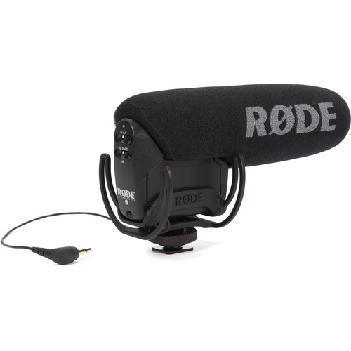 RODE VIDEOMIC PRO+ CAMERA MOUNT SHOTGUN MICROPHONE