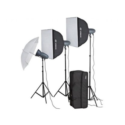 VISICO VL300 PLUS 3 X VL-300PLUS FLASH HEAD + 1PC REFLECTOR