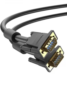 Vention VGA(3+6) Male to Male Cable 30M Black- VEN DAEBT