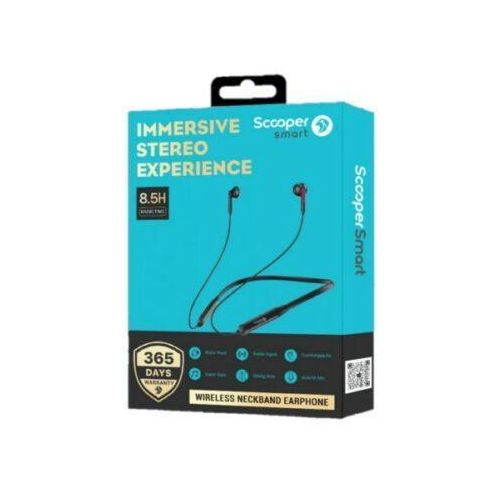 Scooper S22-EN1 BLUETOOTH NECKBAND EARPHONE