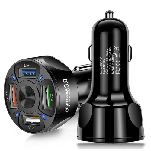 Scooper SCC-08 CAR CHARGER 3.4A FAST CHARGING FOR 4