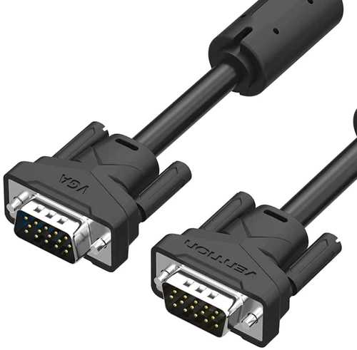 Vention VGA(3+6) Male to Male Cable 15M Black- VEN DAEBN