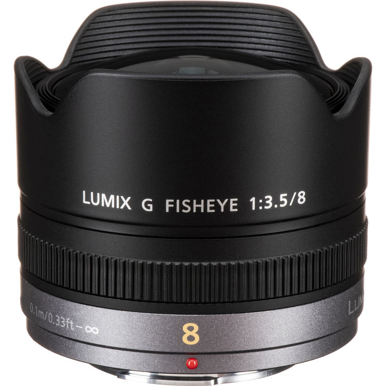 PANASONIC LUMIX G FISHEYE 8MM F3.5 LENS
