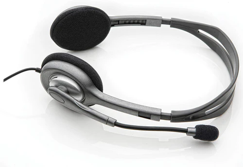 Logitech H111 Stereo Headset - Black (3.5mm Jack) - 981-000593