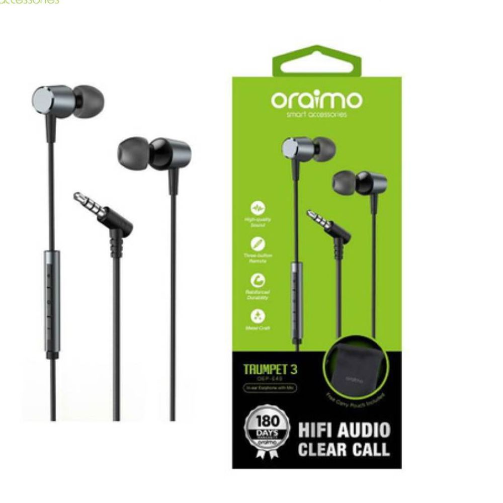 Oraimo OEP-E40 Trumpet3 in Ear Earphone