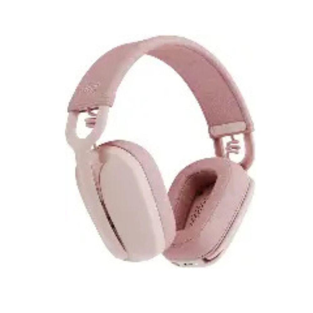 Logitech Zone Vibe 100 Bluetooth Headphones - Rose - 981-001224