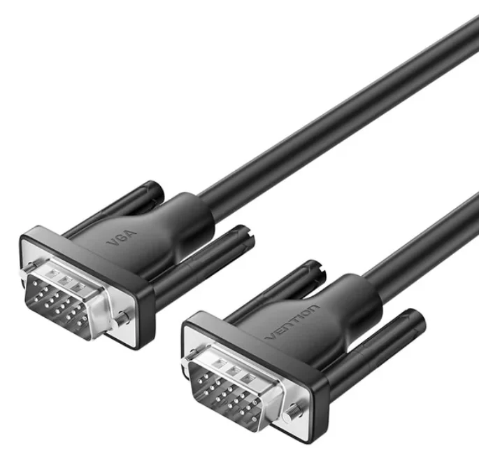Vention VGA(3+6) Male to Male Cable 1.5M Black- VEN DAEBG