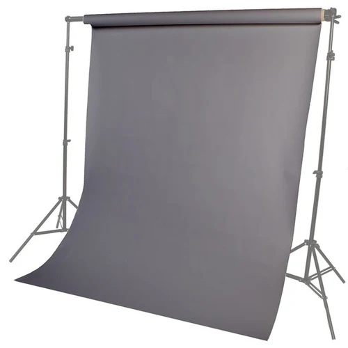 VISICO PAPER BACKDROP 1.35*10M LIGHT GREY