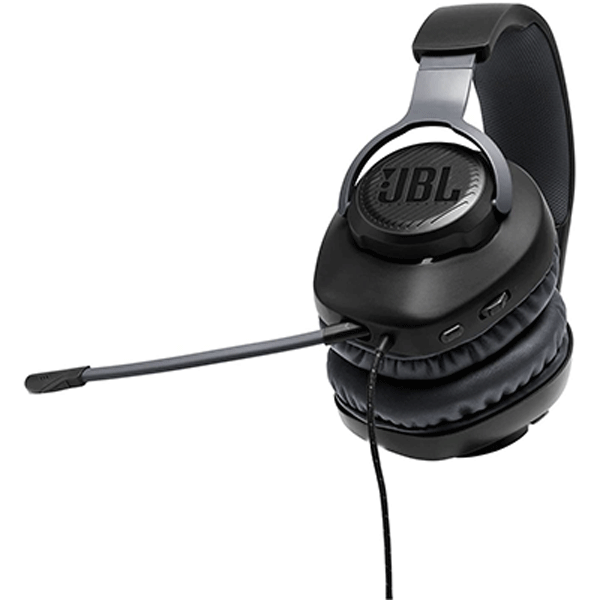 JBL Quantum 100 M2 Over ear 3.5 mm jack Wired Gaming Headset with mic-JBLQTUM100M2BLK