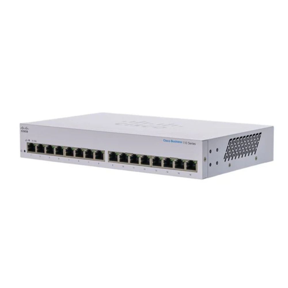 Cisco Business CBS110-16T-UK 16-Port Gigabit Unmanaged Switch
