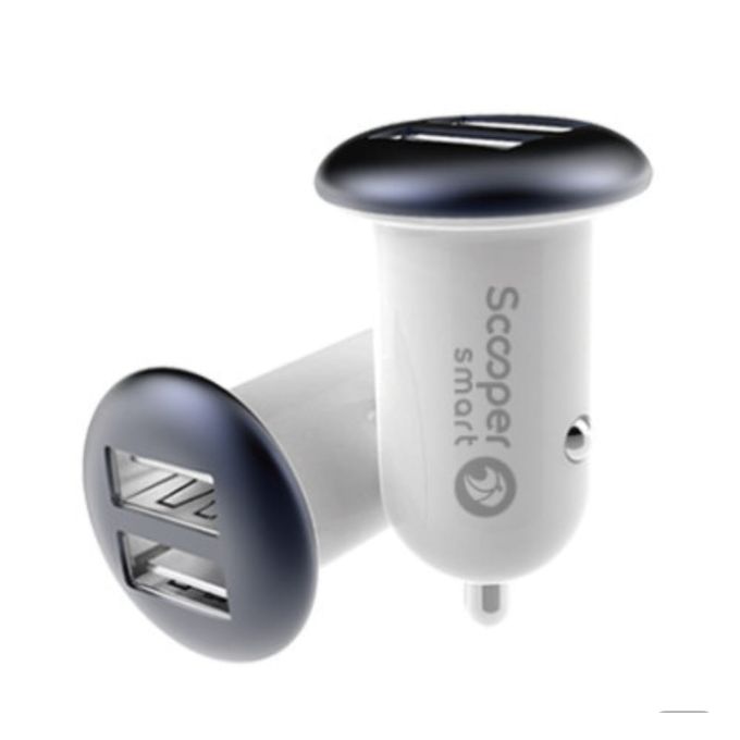 Scooper SCC-02M CAR CHARGER 3.4A FAST CHARGING FOR 2