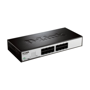 Dlink 10/100M 16-Port Fast Ethernet Unmanaged Switch DES-1016D-DES-1016D/B
