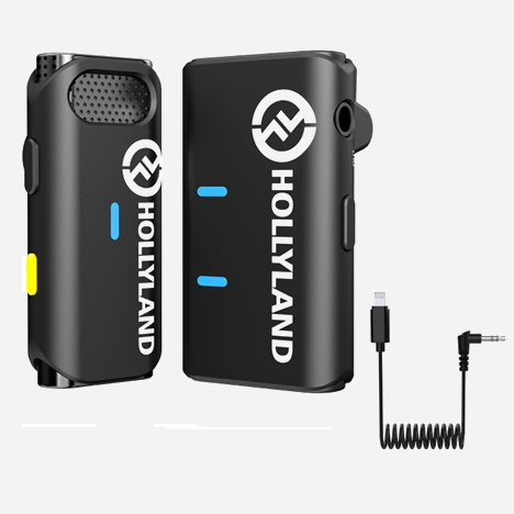 HOLLYLAND LARK M1 SINGLE Digital Wireless Lapel Microphone-HLARKM11PERSONBK