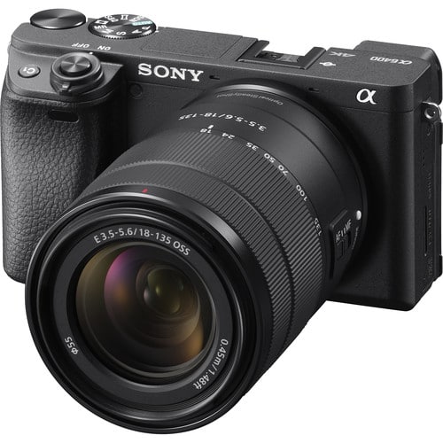 SONY ALPHA A6400 MIRRORLESS DIGITAL CAMERA 18-135MM F3.5-5.6 LENS