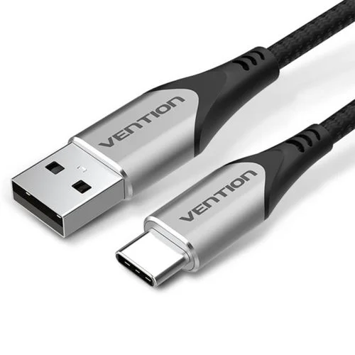 Vention USB 2.0 A Male to C Male 3A Cable 1.5M Black  VEN COKBG