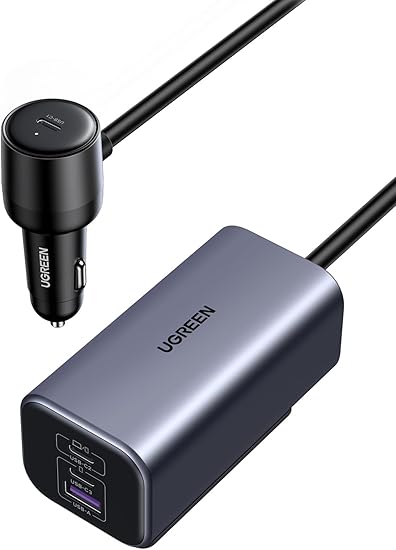 UGREEN 150W 4-Port GaN Fast Car Charger - EC706 UG-35571